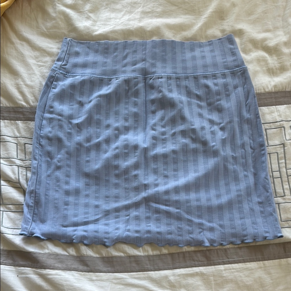 Aerie Blue Striped Women's Skirt